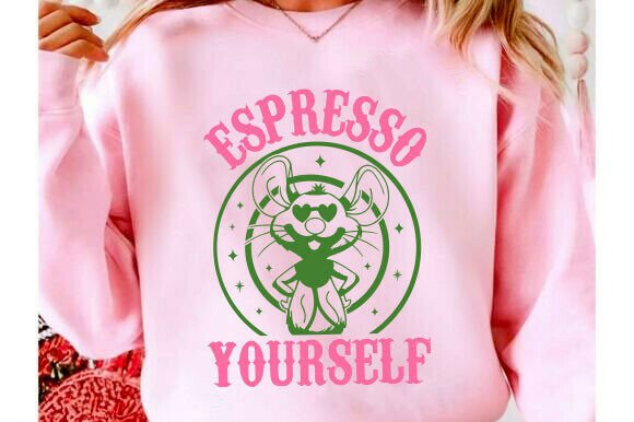 Espresso Yourself Svg for T-Shirt Designs and Graphics
