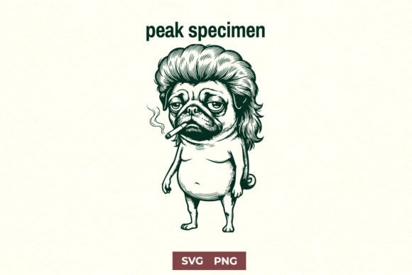 Funny Pug SVG for Sarcastic Gym Shirts - T-Shirt Designs with Graphics
